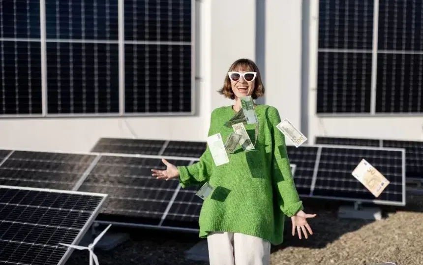 happy-household-owner-with-money-near-solar-power-plant-